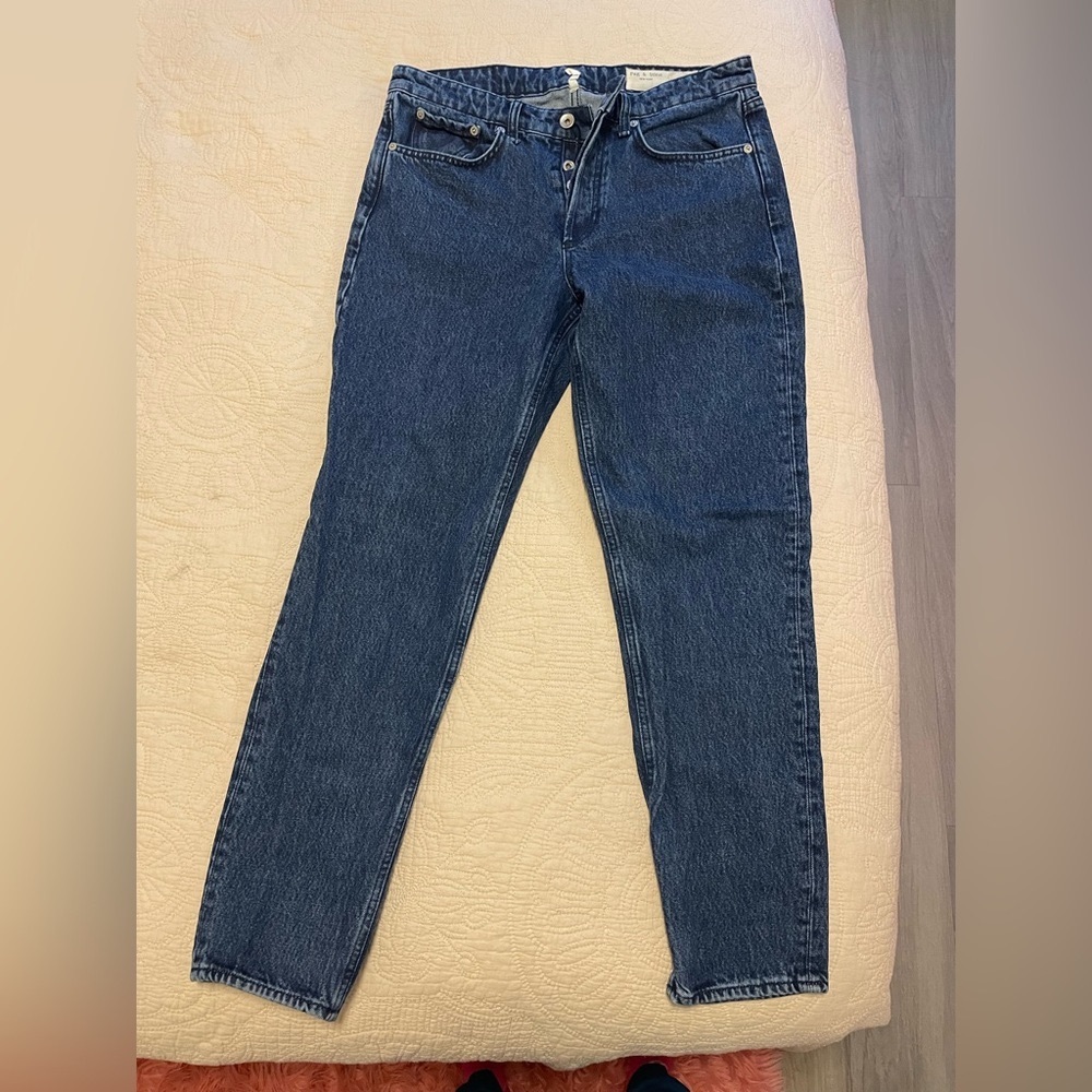 Rag and Bone Size 28 Rosa Mid-rise Boyfriend Jeans